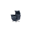 New Spec Phillip Fabric Convertible Futon in Gray