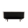 New Spec Urban Mid Century Modern Tufted Sofabed Polyester Soft Fabric In Beige