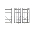 New Spec Contemporary Metal Bookcases in Silver