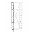 New Spec Modern Wood Bookcase in White