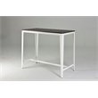Farmhouse Monoco Counter Table Style With MDF Wooden Espresso/White Color