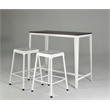 Farmhouse Monoco Counter Table Style With MDF Wooden Espresso/White Color
