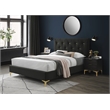 Colton Mid-Century Modern Platfoam Bed Queen Size