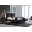 Colton Mid-Century Modern Platfoam Bed Queen Size