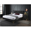 Ciara Modern Mid-Century Platfoam Bed Full Size