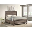 Stonecroft Furniture Wood Brown Queen Panel Bed Rectangular Storage Unassembled
