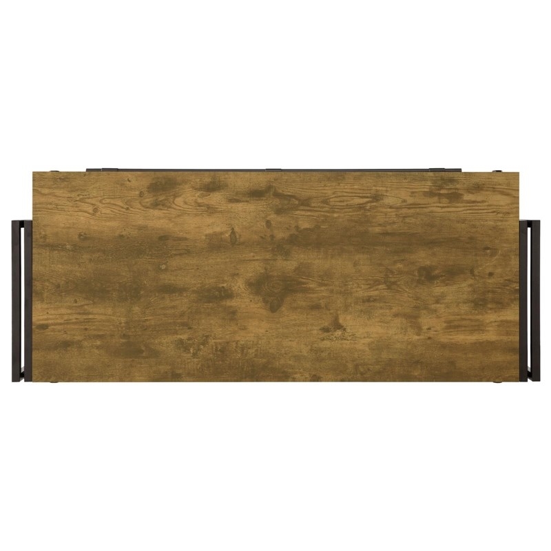 Stonecroft Eldridge Industrial Bar Unit in Antique Nutmeg