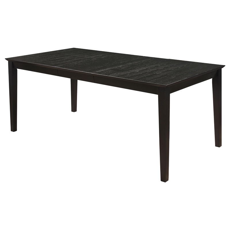 Stonecroft Furniture Kings Drive 5 Piece Rectangular Dining Set in Black