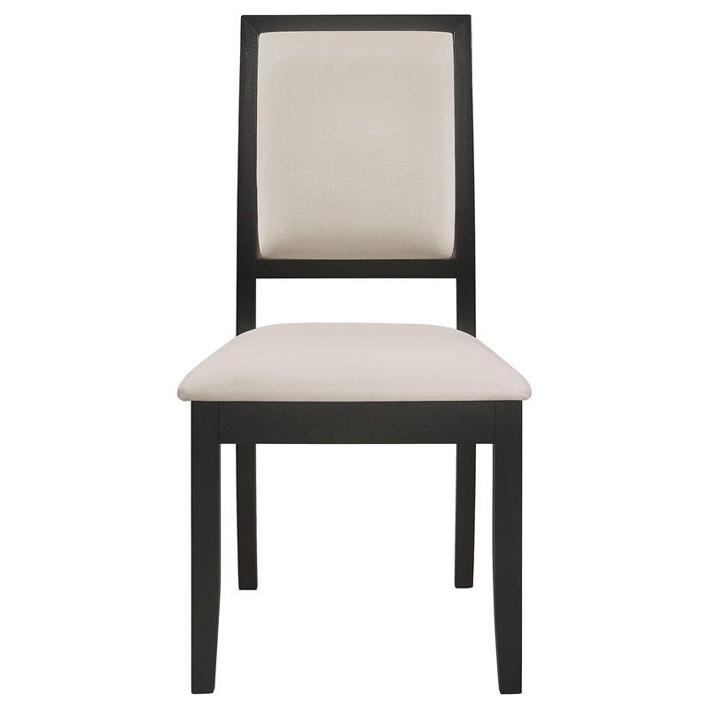 Stonecroft Furniture Kings Drive 5 Piece Rectangular Dining Set in Black