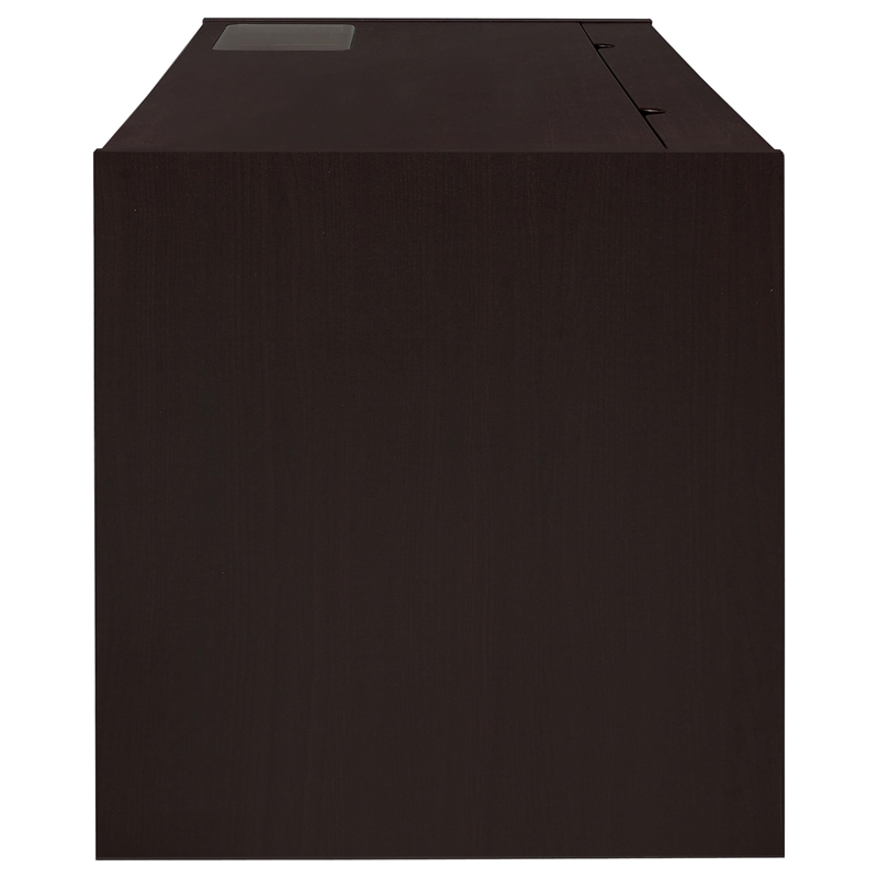 Stonecroft Furniture Contemporary Wood Connect It Computer Desk in Cappuccino