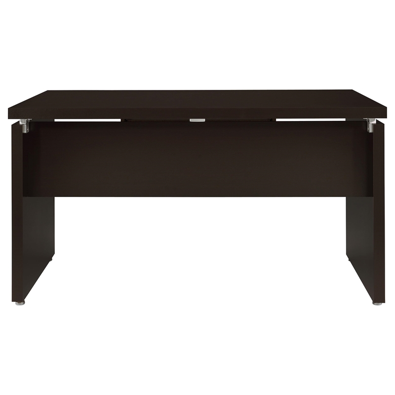 Stonecroft Furniture Contemporary Computer Desk in Cappuccino