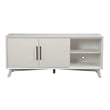 Alpine Furniture Tranquility Wood TV Console in White