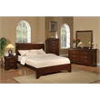 Alpine Furniture West Haven Wood Mirror in Cappuccino (Brown)