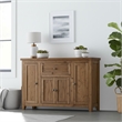 Alpine Furniture Kensington Wood Dining Server in Reclaimed Natural