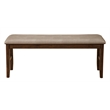 Alpine Furniture Emery Wood Dining Bench in Walnut (Brown)