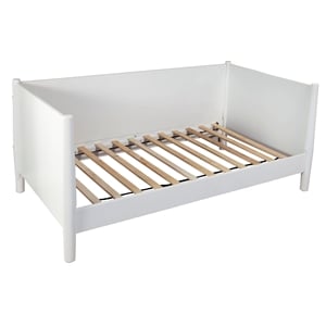 Alpine Furniture Flynn Mid Century Modern Twin Size Day Bed in White