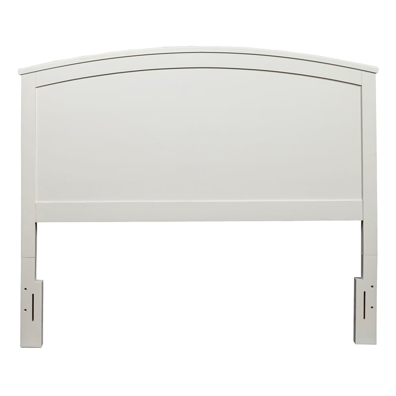 Alpine Furniture Baker California King Wood Headboard Only in White