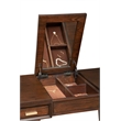 Alpine Furniture Gramercyy Wood Bedroom Vanity in Walnut Brown