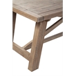 Alpine Furniture Newberry Extension Dining Table in Weathered Natural (Brown)
