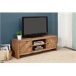 Alpine Furniture Hayes Wood TV Console in Wheat (Beige)