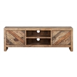 Alpine Furniture Hayes Wood TV Console in Wheat (Beige)