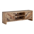 Alpine Furniture Hayes Wood TV Console in Wheat (Beige)