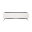 Alpine Furniture Flynn Wood Bench in White