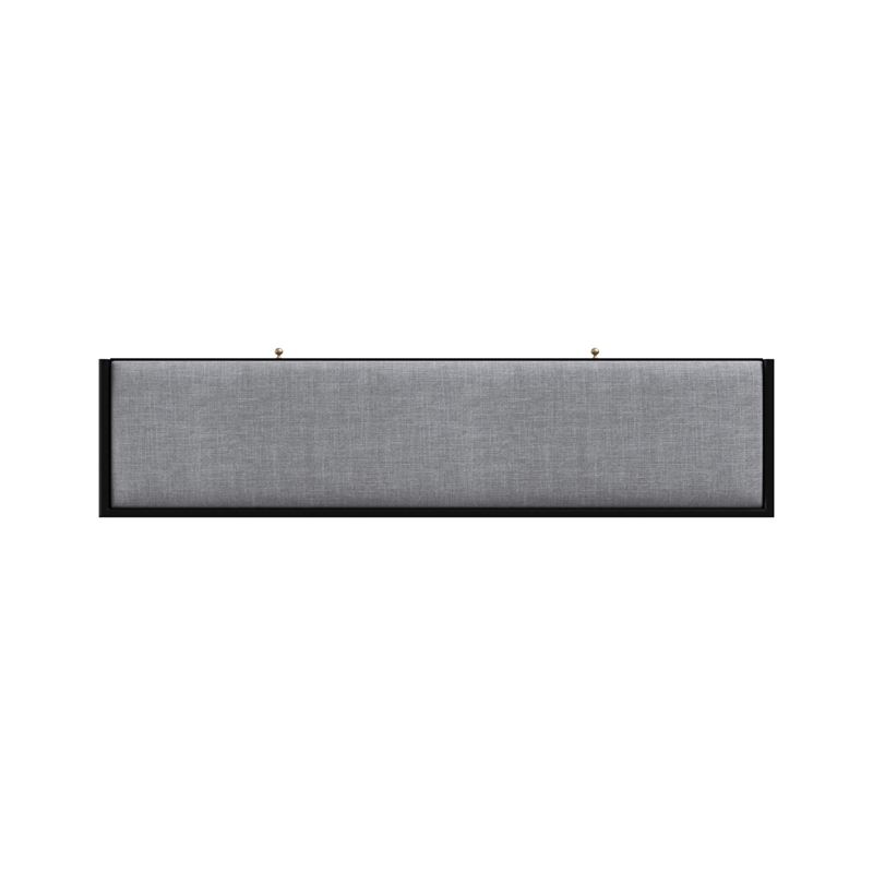 Alpine Furniture Flynn Wood Storage Bench in Acorn-White