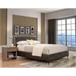 Sophia Full Upholstered Platform Bed in Gray