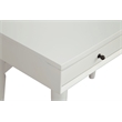 Alpine Furniture Flynn Wood 2 Drawer Desk in White