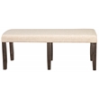 Brayden Wooden Upholstered Dining Bench in Espresso