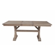 Alpine Furniture Arlo Wood Dining Table in Natural Brown