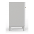 Alpine Furniture Stapleton 1 Drawer Nightstand in White