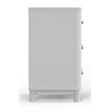 Alpine Furniture Stapleton 3 Drawer Small Chest in White