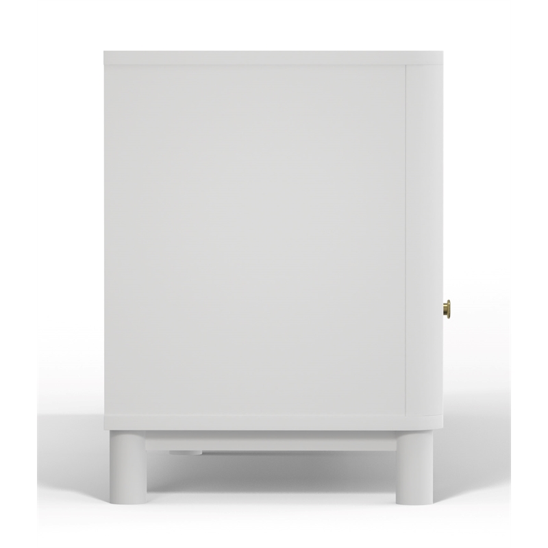 Alpine Furniture Stapleton TV Console in White
