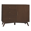 Alpine Furniture Flynn Accent Cabinet in Walnut