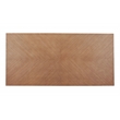 Alpine Furniture Olejo Solid Pine Dining Table in Natural