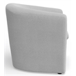 Alpine Furniture Tori Upholstered Accent Chair in Gray