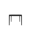 Alpine Furniture Cove Wood Rectangular Extension Dining Table - Vintage Black