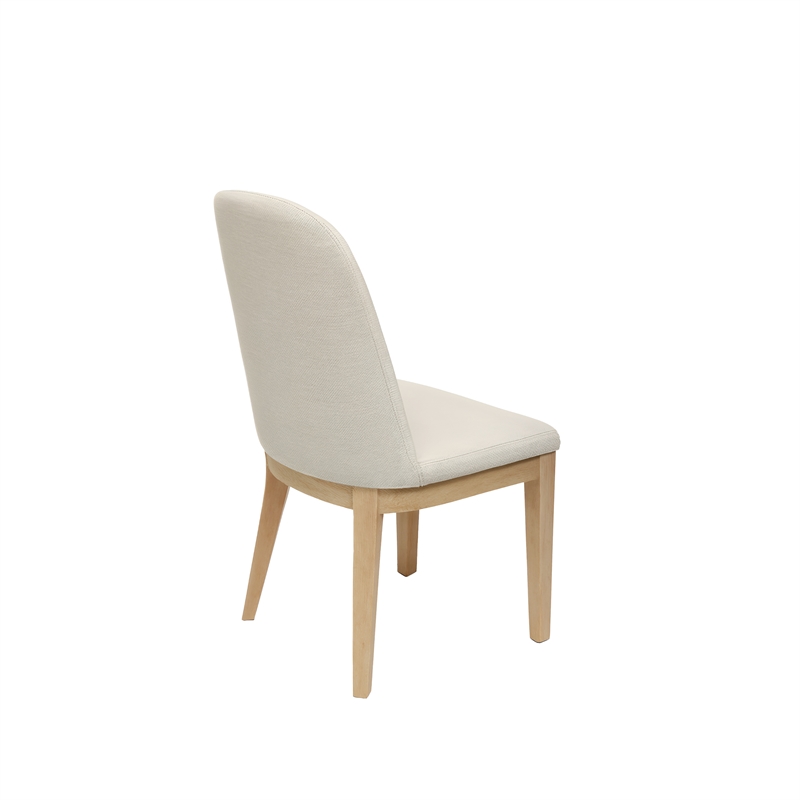 Alpine Furniture Abigail Side Dining Chairs - Set of 2 in Natural