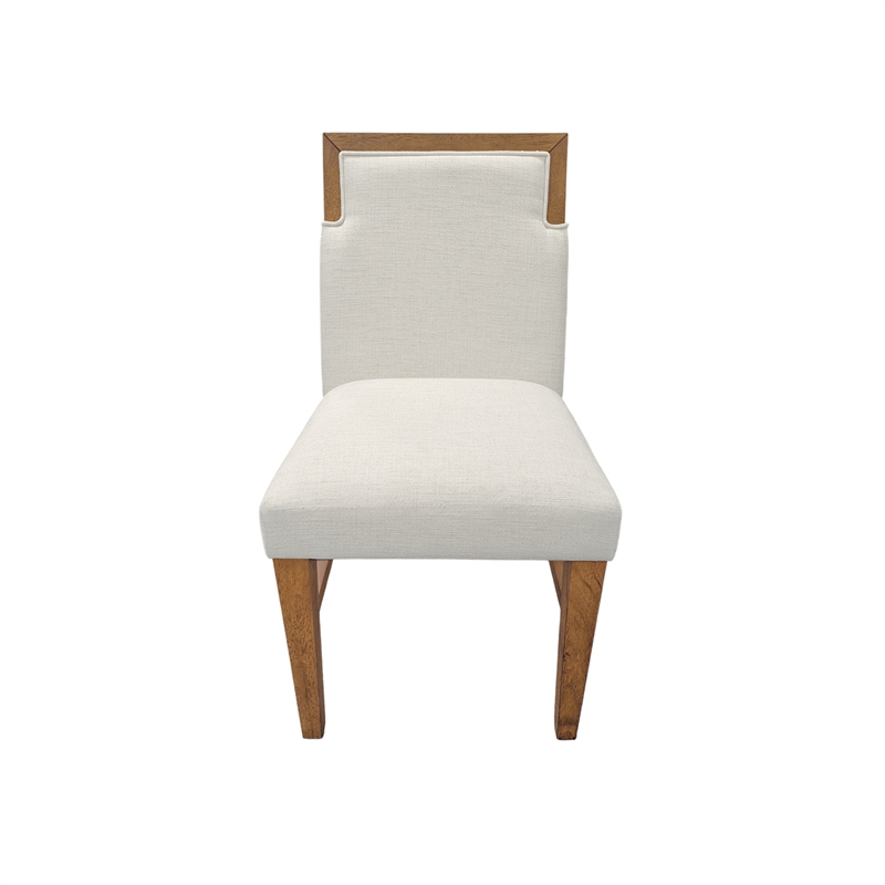 Alpine Furniture Donte Wood Set of 2 Side Dining Chairs - Oak Brown