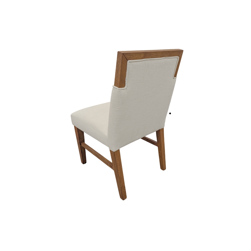 Alpine Furniture Donte Wood Set of 2 Side Dining Chairs - Oak Brown