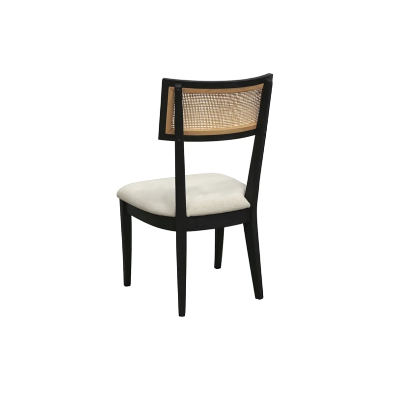 Alpine Furniture Oscar Set of 2 Dining Side Chairs - Black