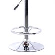 Allora Adjustable Faux Leather Adjustable Bar Stool in Cream