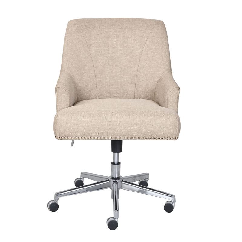 Allora Home Office Chair in Stoneware Beige