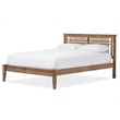 Allora Full Platform Bed in Walnut
