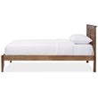 Allora Full Platform Bed in Walnut
