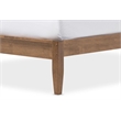 Allora Full Platform Bed in Walnut