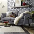Allora Sofa in Dark Gray