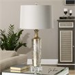 Allora 1-Light Ceramic and Metal Lamp in Metallic Bronze